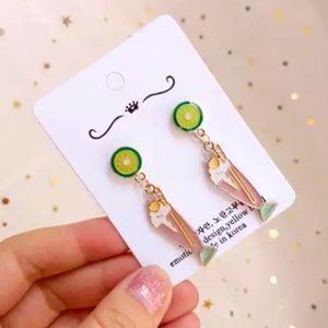🍦 BOHO Quirky Elegant Sundae Drop Earrings 🍦